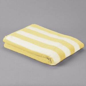 Oxford 35" x 70" Yellow Stripes 100% Cotton Cabana Pool Towel 20 lb