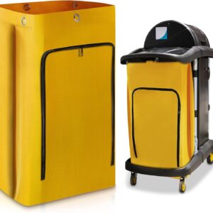 REPLACEMENT CLEANING CART BAG, 16.7'' X 10.8'' X 28.5''