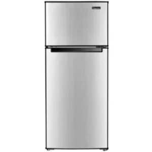 Magic Chef MCDR450SE 4.5-Cu. Ft. Mini Refrigerator, Stainless Steel