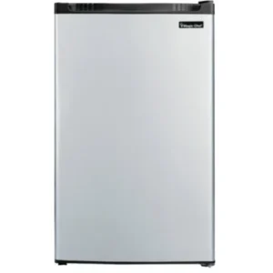 Magic Chef MCBR440S2 4.4 Cu Ft Refrigerator Defrost Stainless Look
